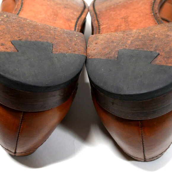 Allen Edmonds Westchester Fine Imported Leather Penny Loafer Shoe Men 10 D Brown